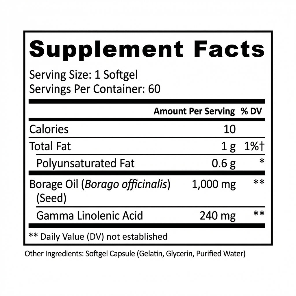 Womens Borage Oil (GLA)