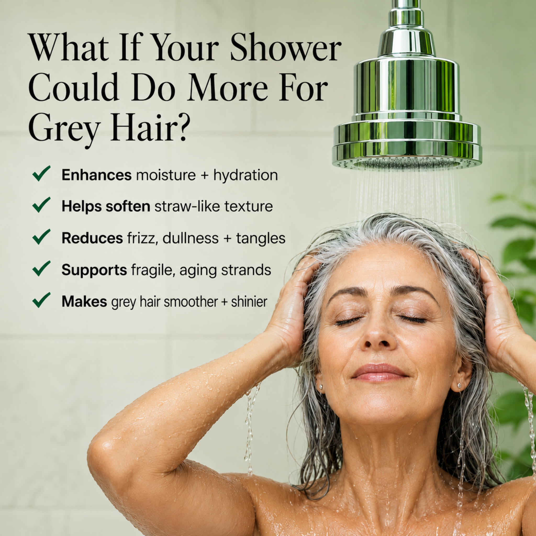 Silva Filtered Shower Head