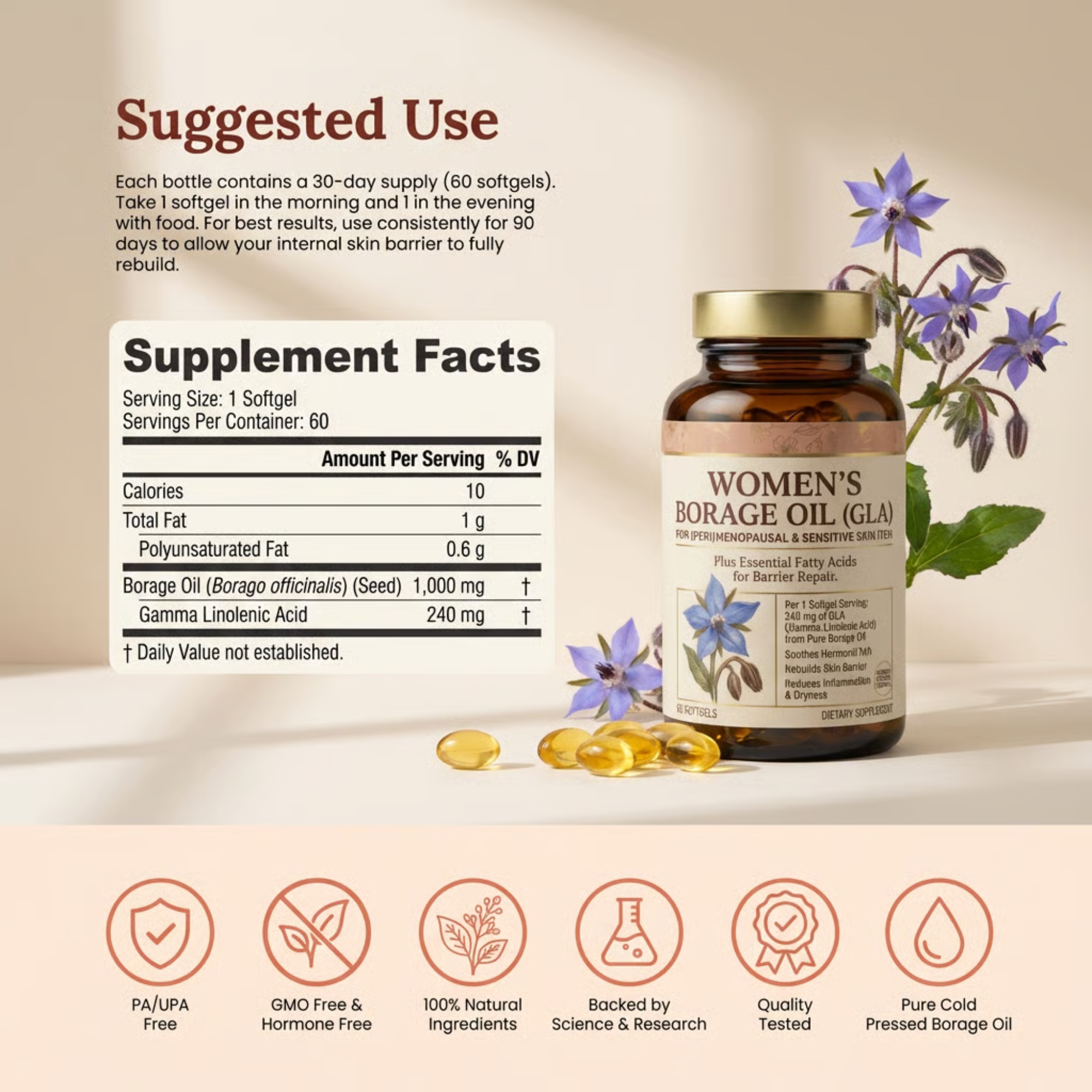 Womens Borage Oil (GLA)