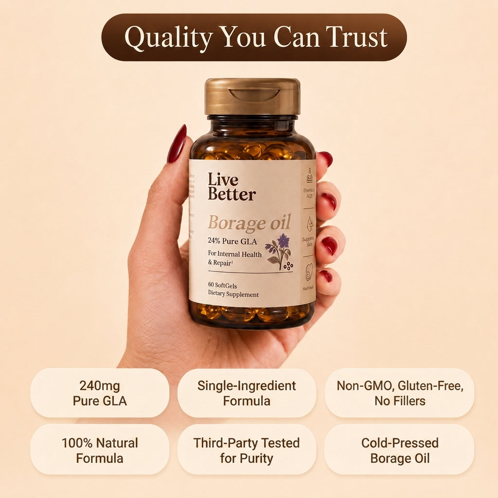Borage Seed Oil Softgels